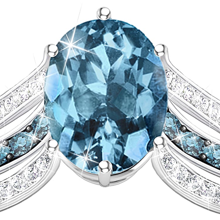 Topaz dress ring cheap