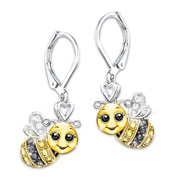 Swarovski bumble bee hotsell earrings
