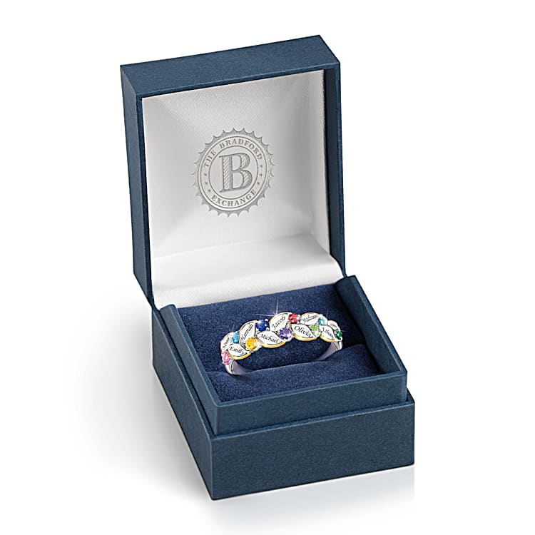Mothers day rings with names and birthstones shop