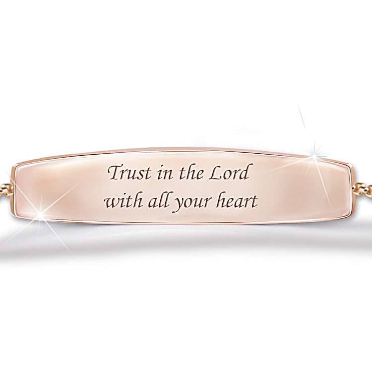 Women s Trust In The Lord Religious Healing Bolo Bracelet