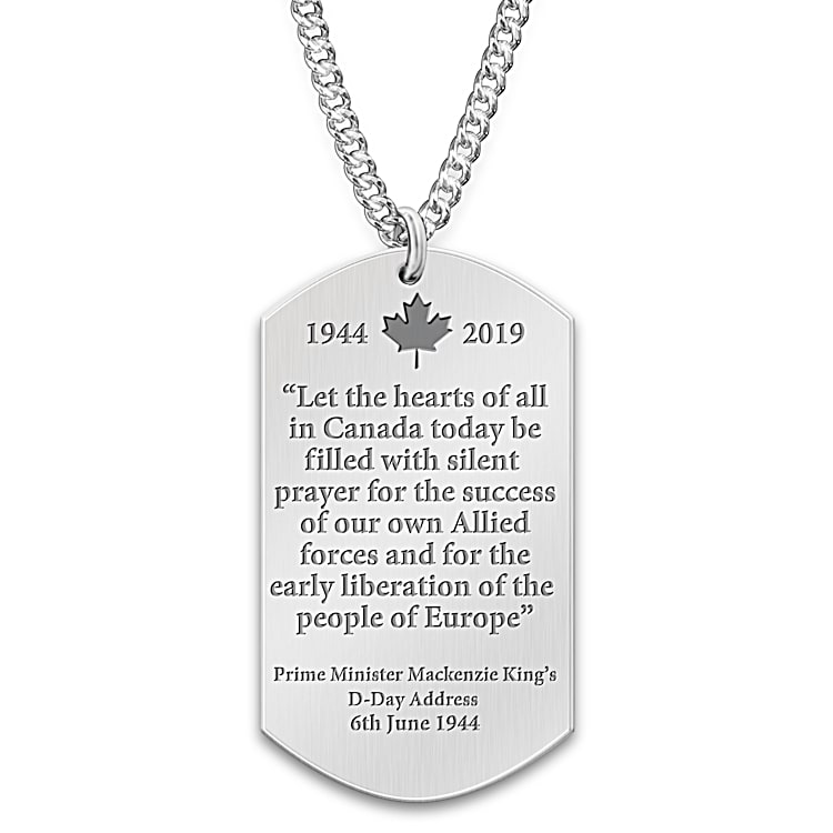 Dog tag necklace canada hotsell