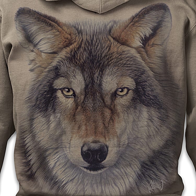 Cotton wolf hoodie 2025