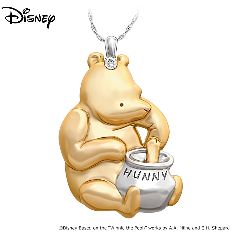 Winnie the hotsell pooh pendant necklace