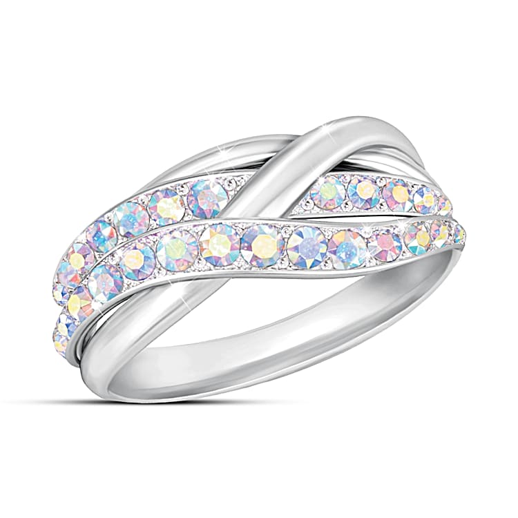 Swarovski crystal ring price store