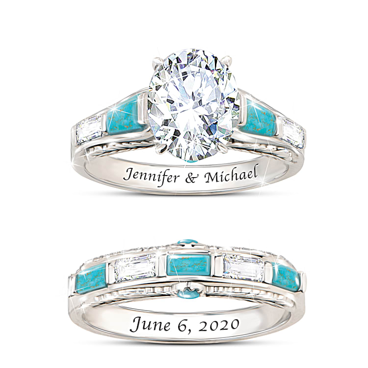 Low cost wedding ring sets online