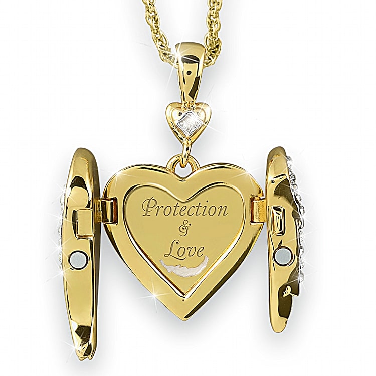 Love symbol lockets outlet in gold