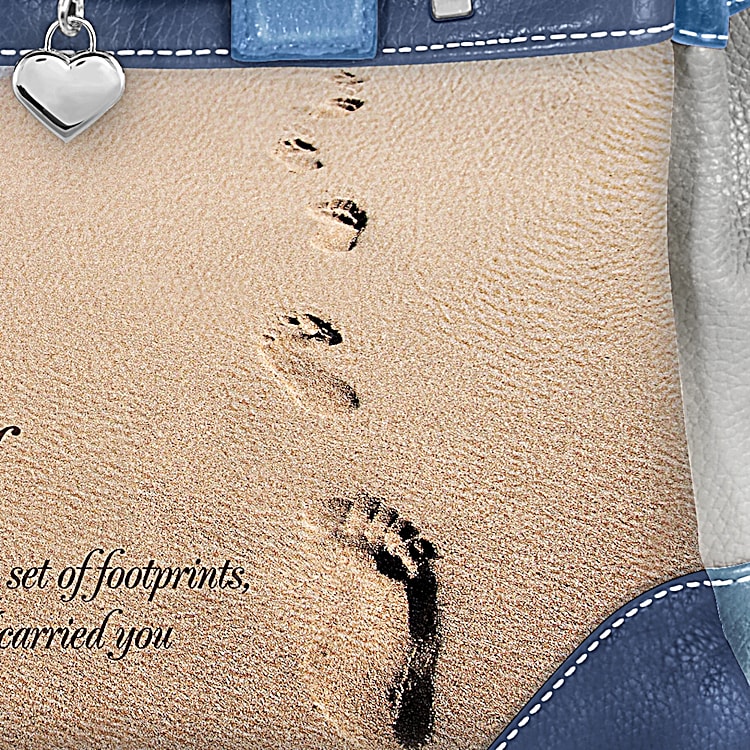 Footprints in the sand rings for womens cheap