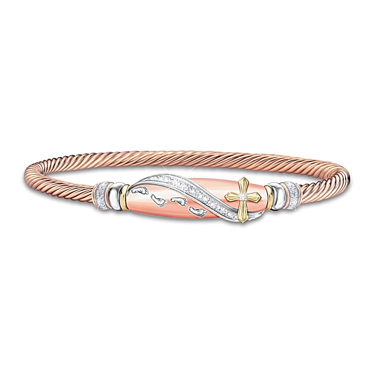 Footprints in on sale the sand bracelet