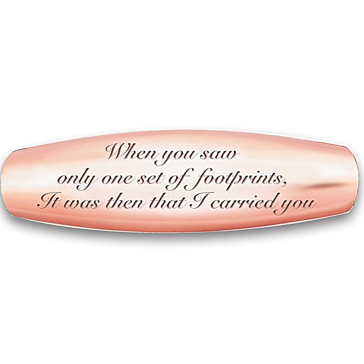 Footprints in the sand bracelet store