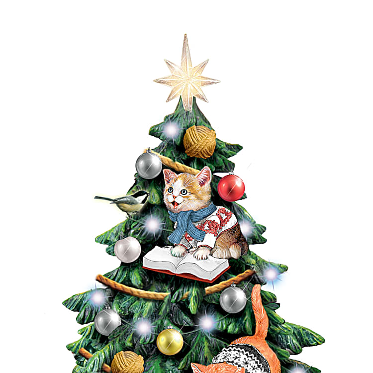 Kitty christmas clearance tree
