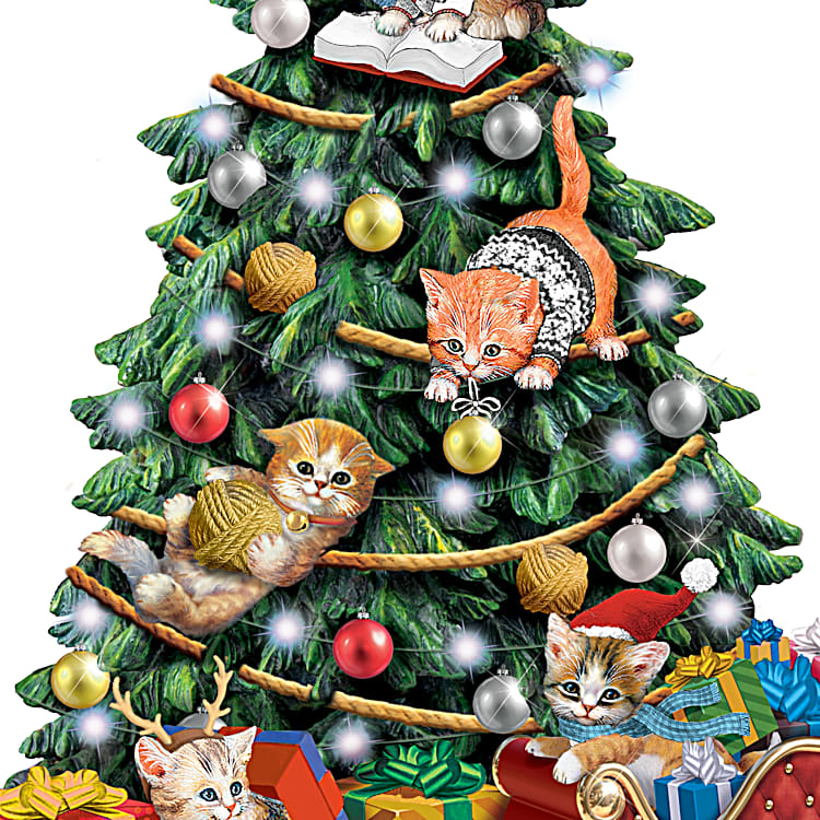 A Purrrfect Christmas Christmas Tree