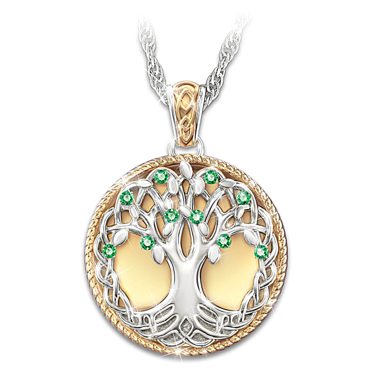 Celtic Tree Of Life Pendant Necklace