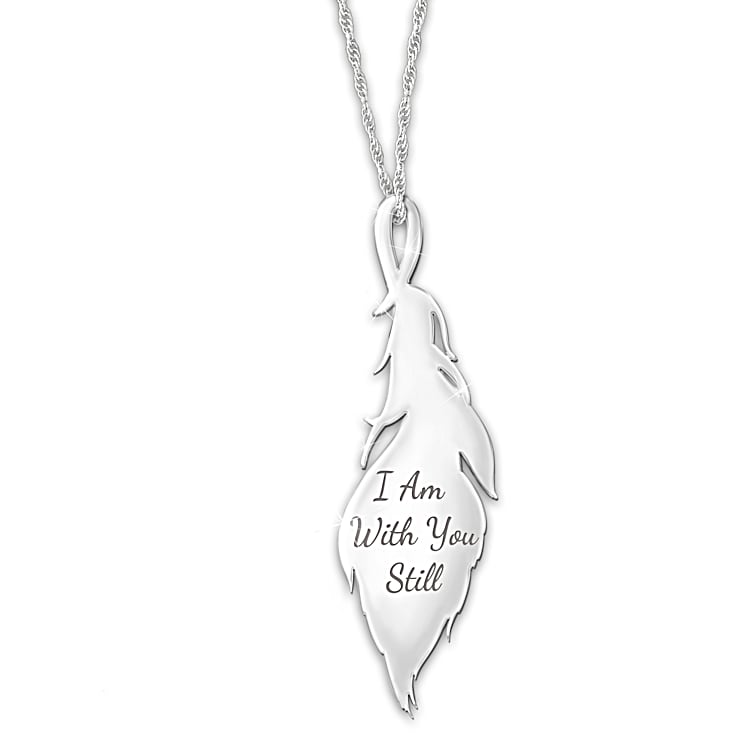 Necklace that projects i love you shop