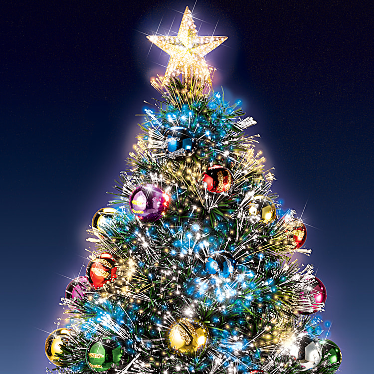 Thomas Kinkade Christmas Tree Wallpaper Amazon.com: Thomas Kinkade