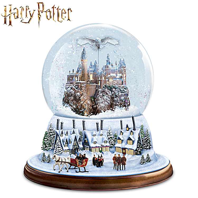 Hogwarts snow globe with train clearance