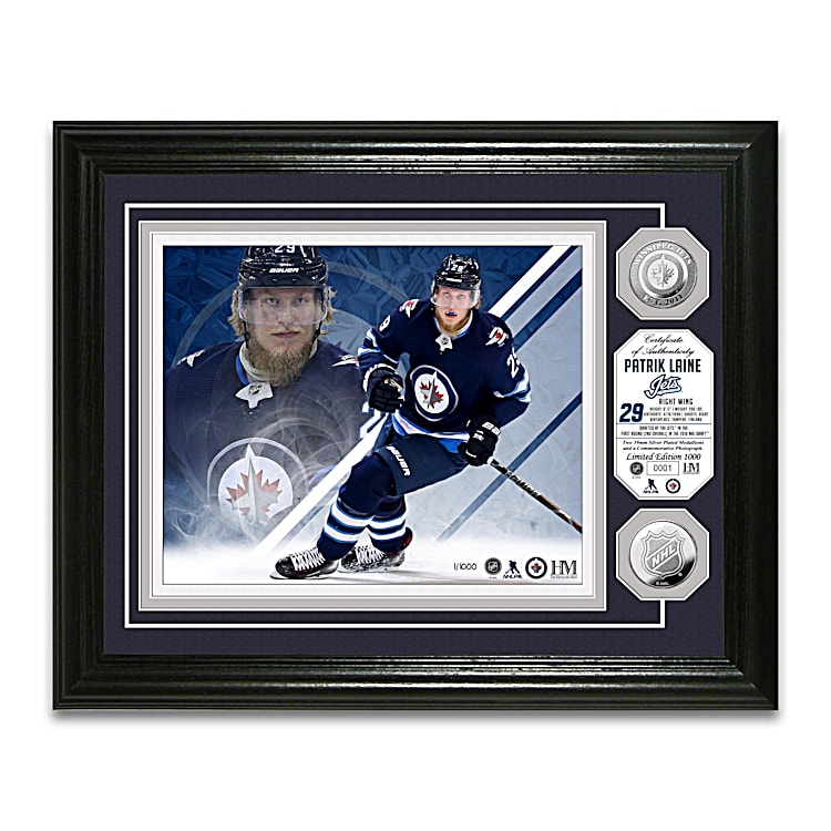 Patrik laine outlet signed jersey