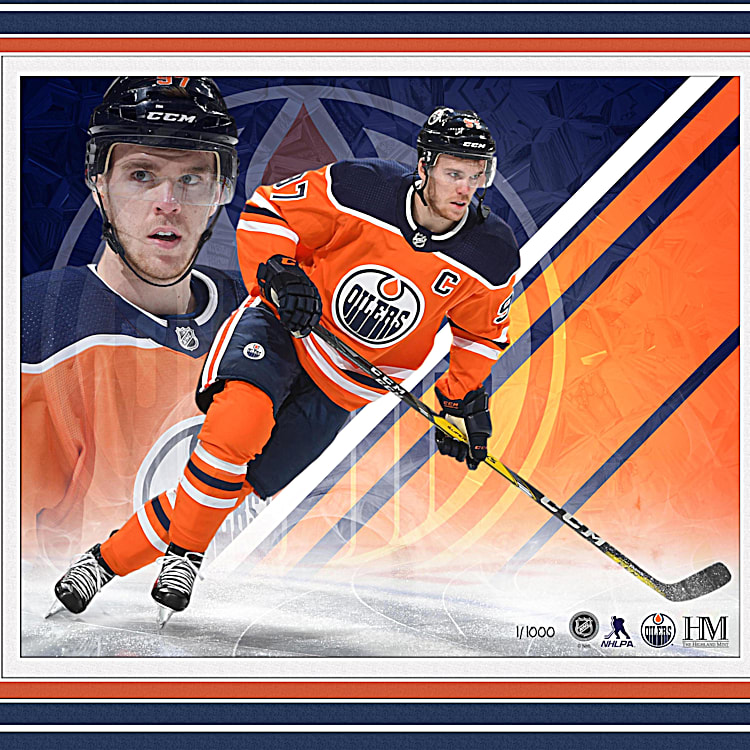 Connor McDavid Edmonton Oilers Wall Decor