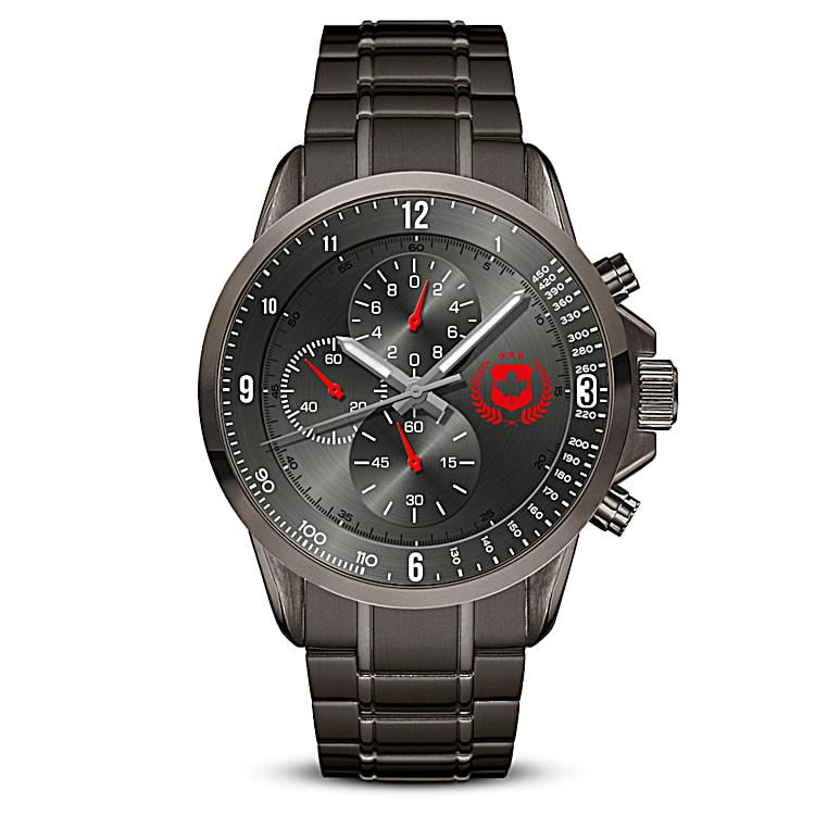 Mens stainless online steel chronograph watches
