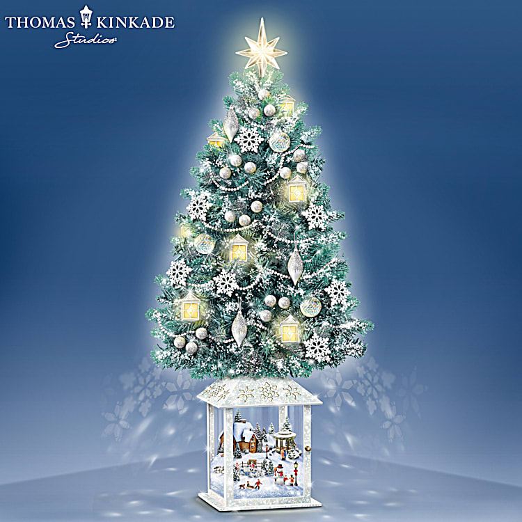 Thomas Kinkade Festival Of Lights Christmas Tree