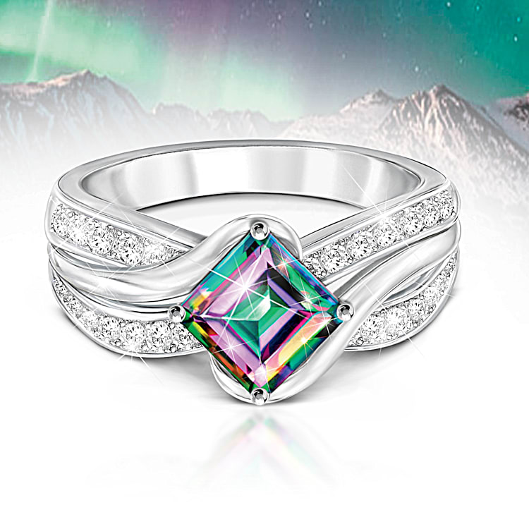 Fire topaz rings deals