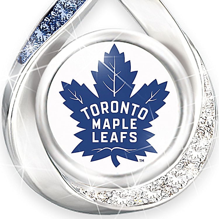 Toronto Maple Leafs® Forever Womens Rhodium Plated NHL