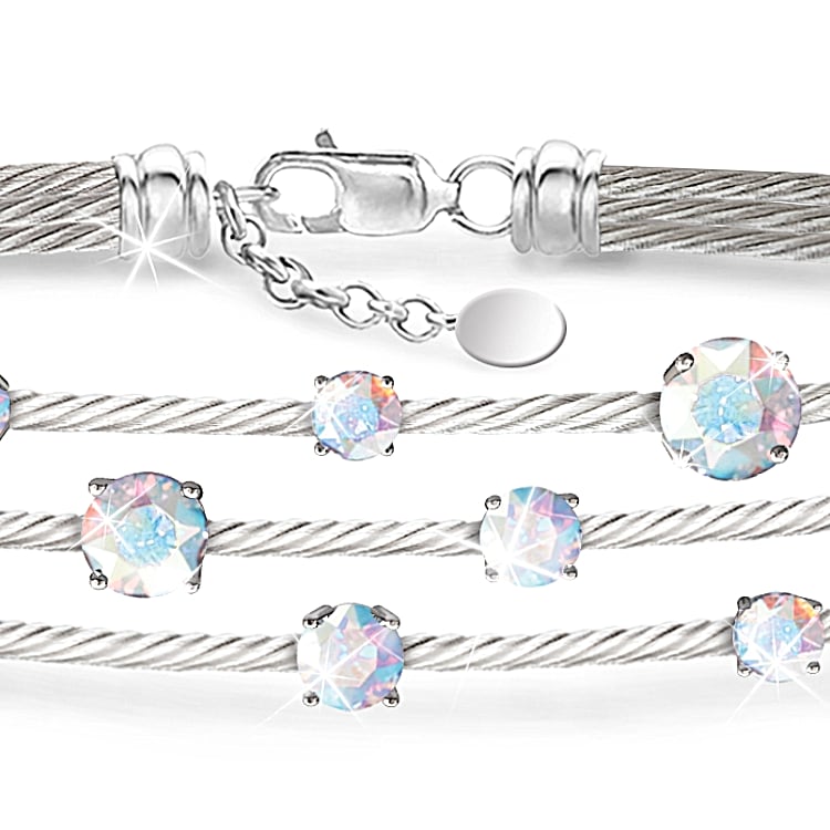 Northern lights swarovski bracelet clearance