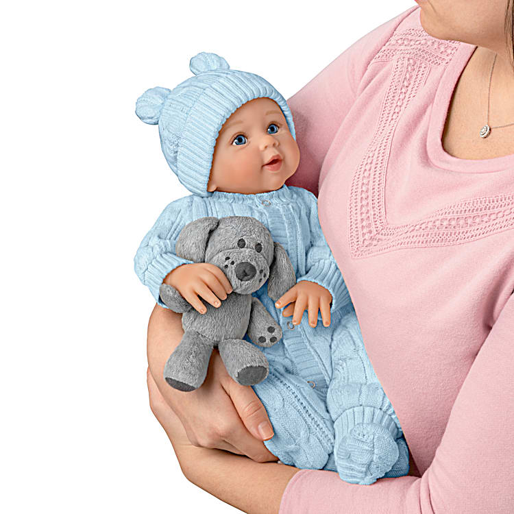 Sherry Rawn So Truly Real Aiden My Snuggle Pup Vinyl Baby Doll