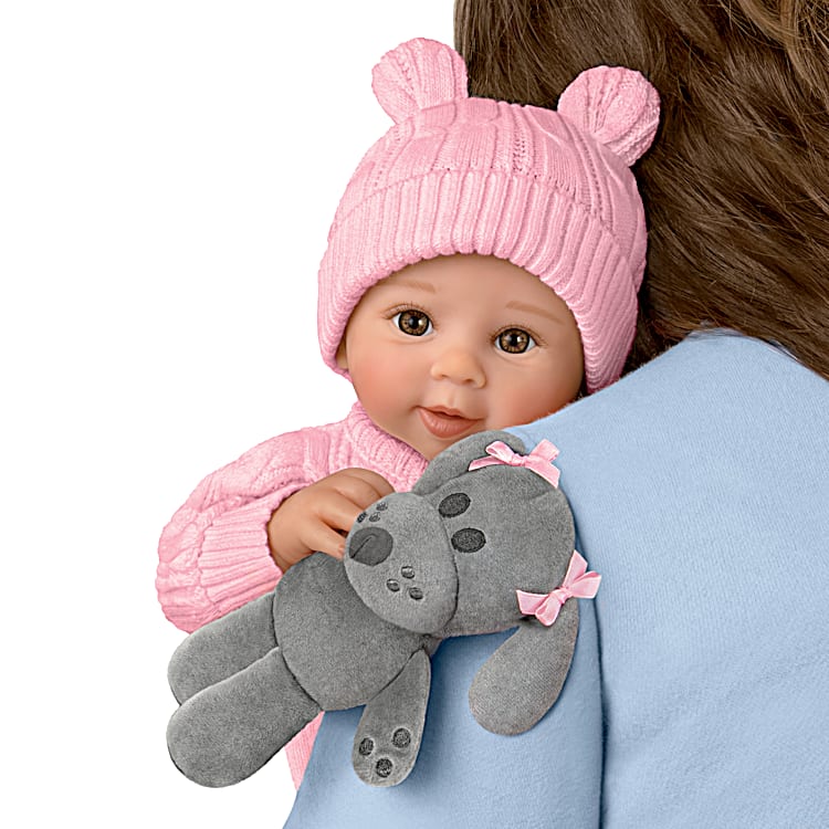 So Truly Real Arianna My Snuggle Pup Vinyl Baby Doll And Plush