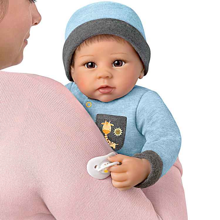 男の子100秋冬まとめ売り30点　baby doll他　A So Truly Real Oliver Touch-Activated Vinyl Baby Doll By Artist