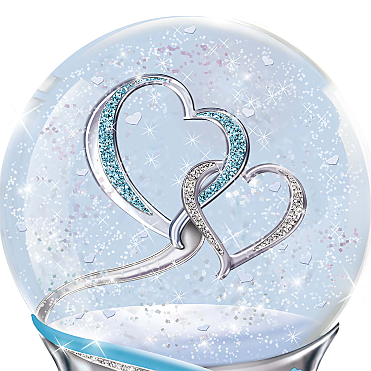 Father daughter snow globes hot sale