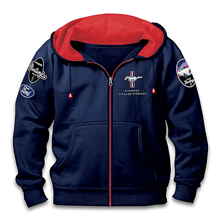 Ford mustang hoodie clothing on sale
