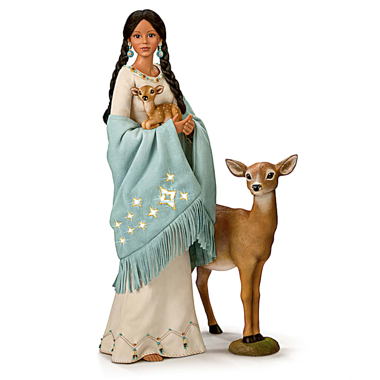 Deer Maiden Of The Morning Star Portrait Doll