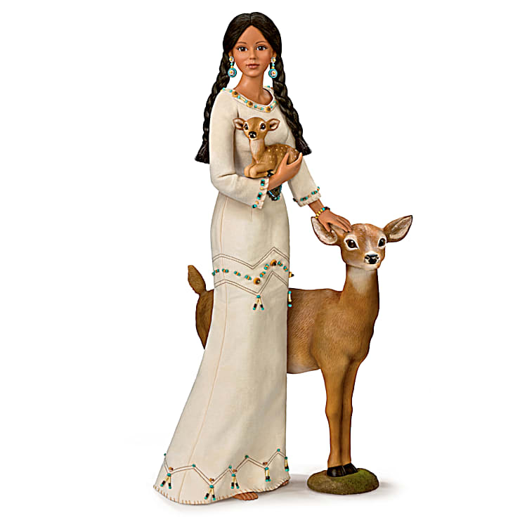 Deer Maiden Of The Morning Star Portrait Doll