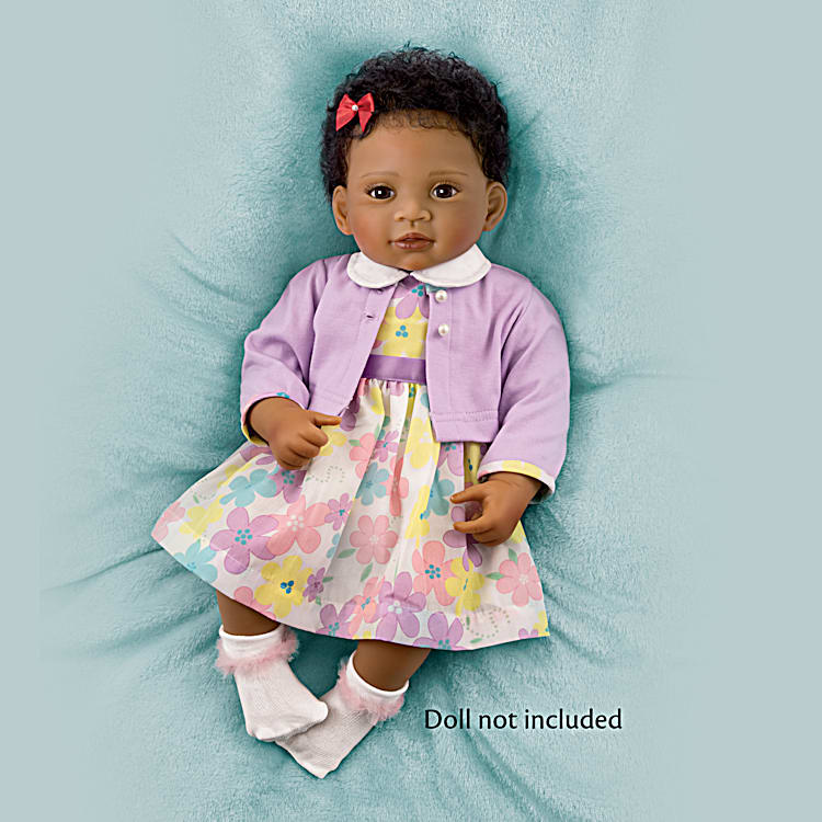 Cute And Classic Dress Baby Doll Accessory Set That Fits Dolls 16