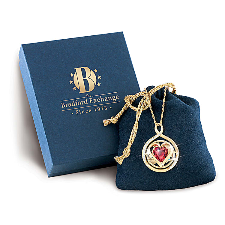 Love In Motion Personalized Flip Pendant Necklace