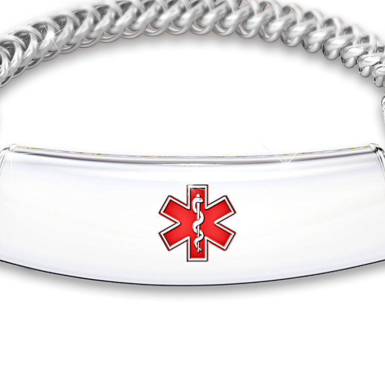 Bradford exchange medical alert bracelet discount