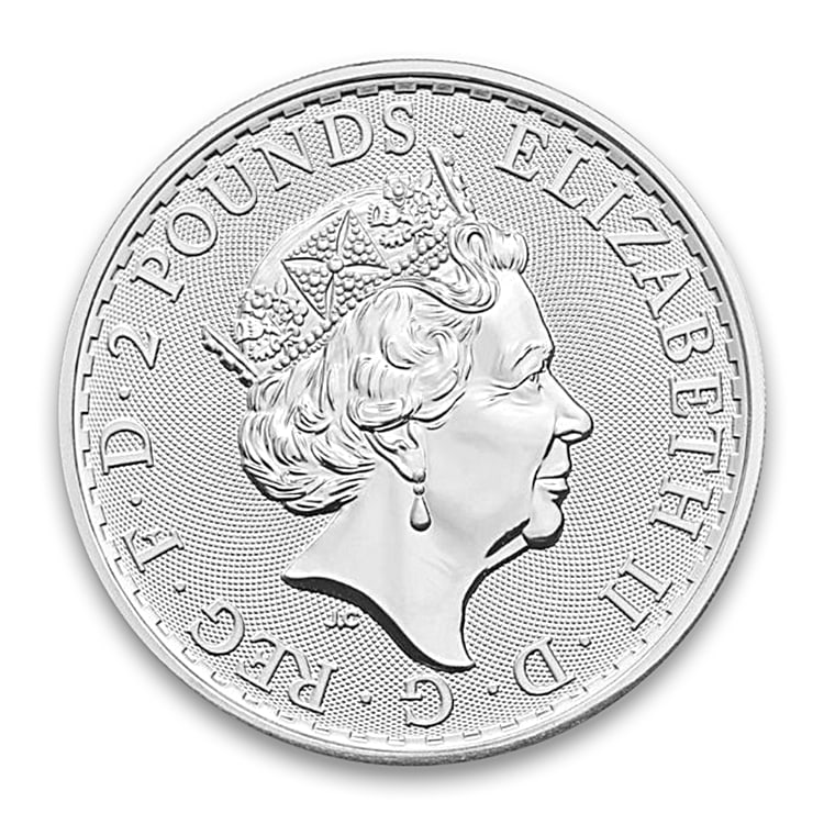 Last Ever Queen Elizabeth II 99.9 Silver Britannia Coin Featuring