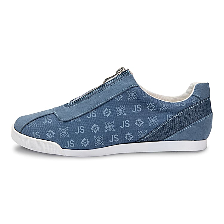 Blue canvas school shoes hot sale