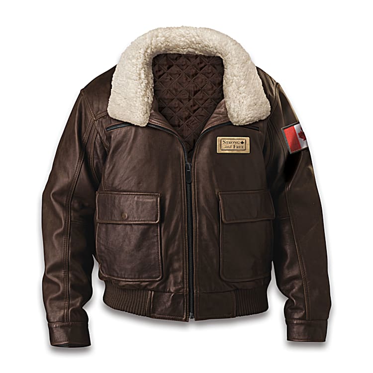Leather bomber jacket with hood store