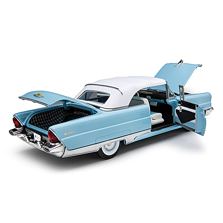 1:18-Scale 1956 Lincoln Premiere Closed Convertible Diecast Car