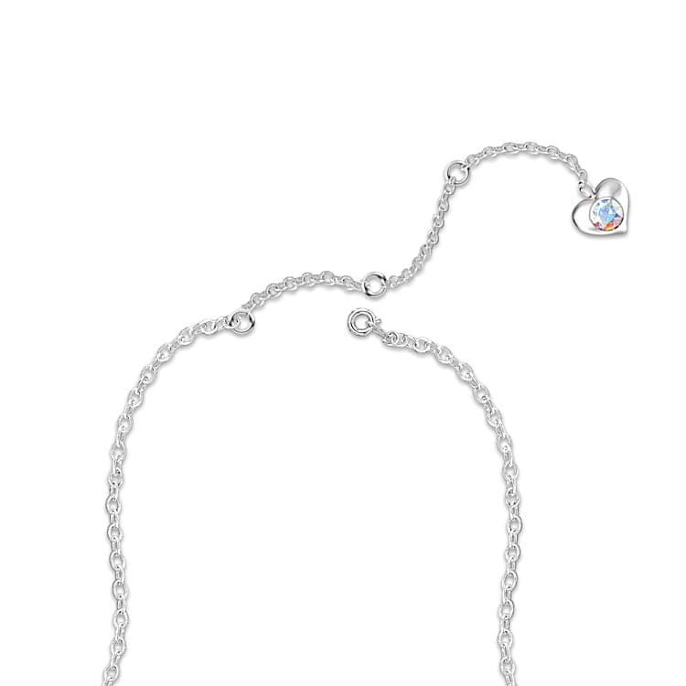 ☆ENGBROX☆ sparkling heart cubic necklace EBNL24056SV Pandora Sparkling Infinity Heart Collier Necklace | Pine Centre