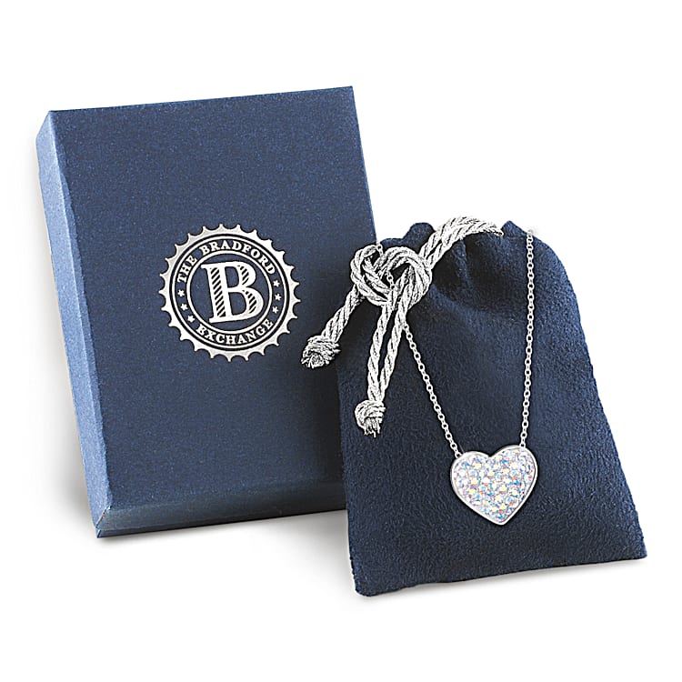 Brilliant Facets Of Love Pendant Necklace
