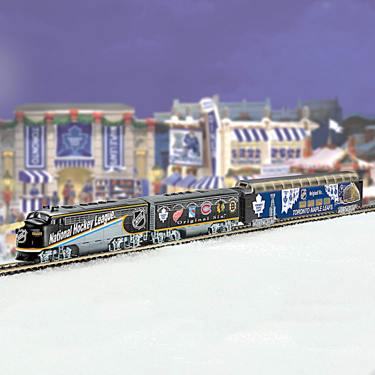 NHL Original Six Express Hockey Team Train Collection