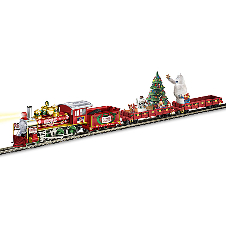 Rudolph christmas town express train on sale set