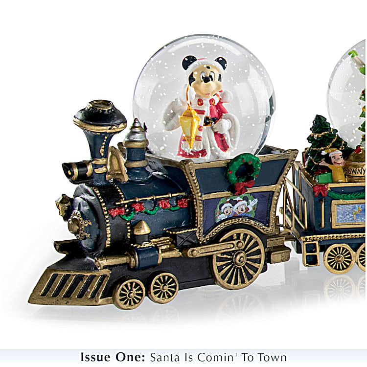 Train snow outlet globe