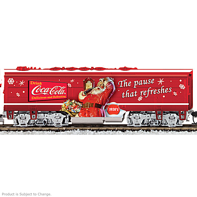Coca cola train hotsell set