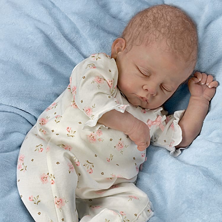 So Truly Real Oliver Touch-Activated Vinyl Baby Doll By Artist Linda Murray  Featuring An Interactive Design That Allows You To Feel His Heartbeat &  Hear Him Coo