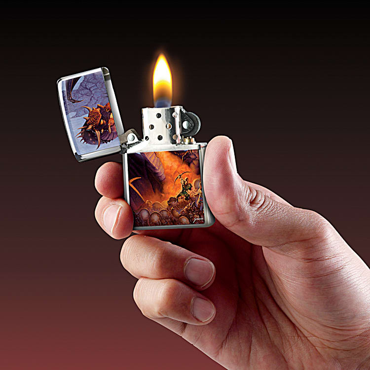 Forged From Fire Handcrafted Dragon Zippo® Lighter Collection