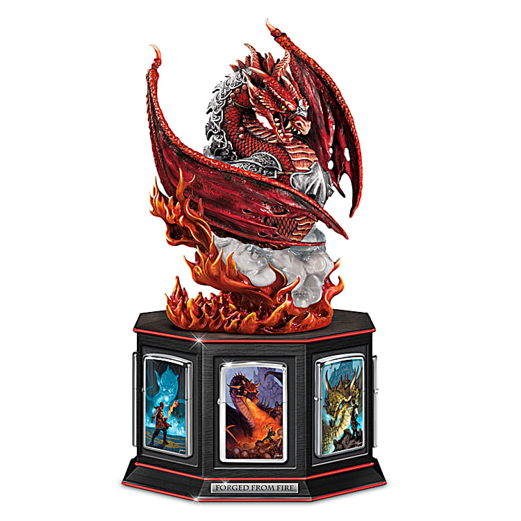 Forged From Fire Handcrafted Dragon Zippo® Lighter Collection