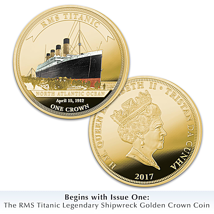 Crown of Dominion RF 1枚 The Legendary Shipwrecks Official Legal Tender Golden Crown